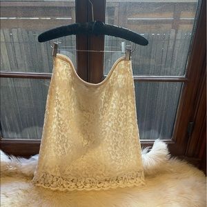 J. Crew Lace Skirt